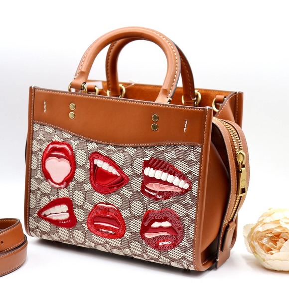 NWT AUTHENTIC Coach X Tom Wesselmann Rogue 25 In Signature Textile Jacquard - Picture 3 of 10